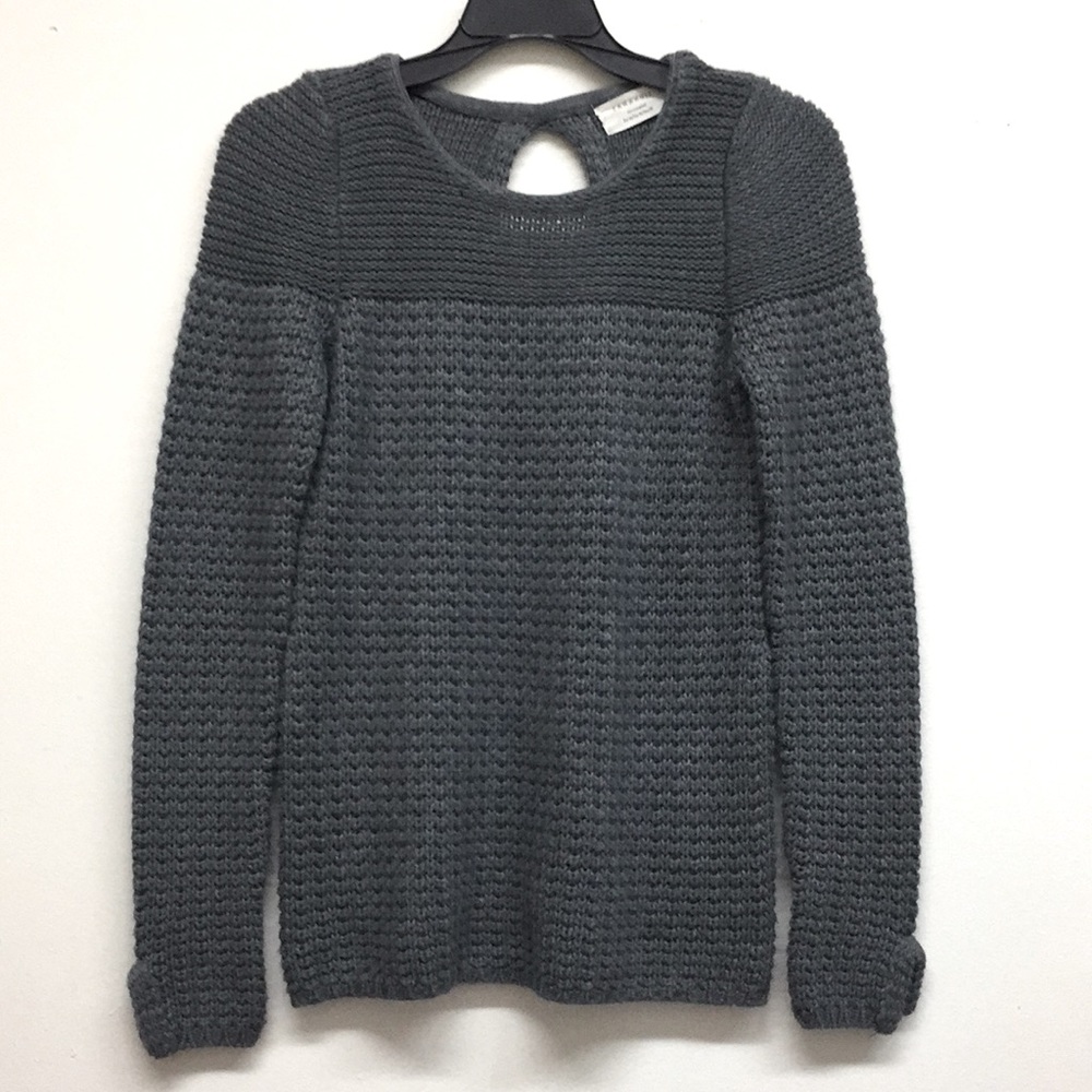 ZARA keyhole sweater